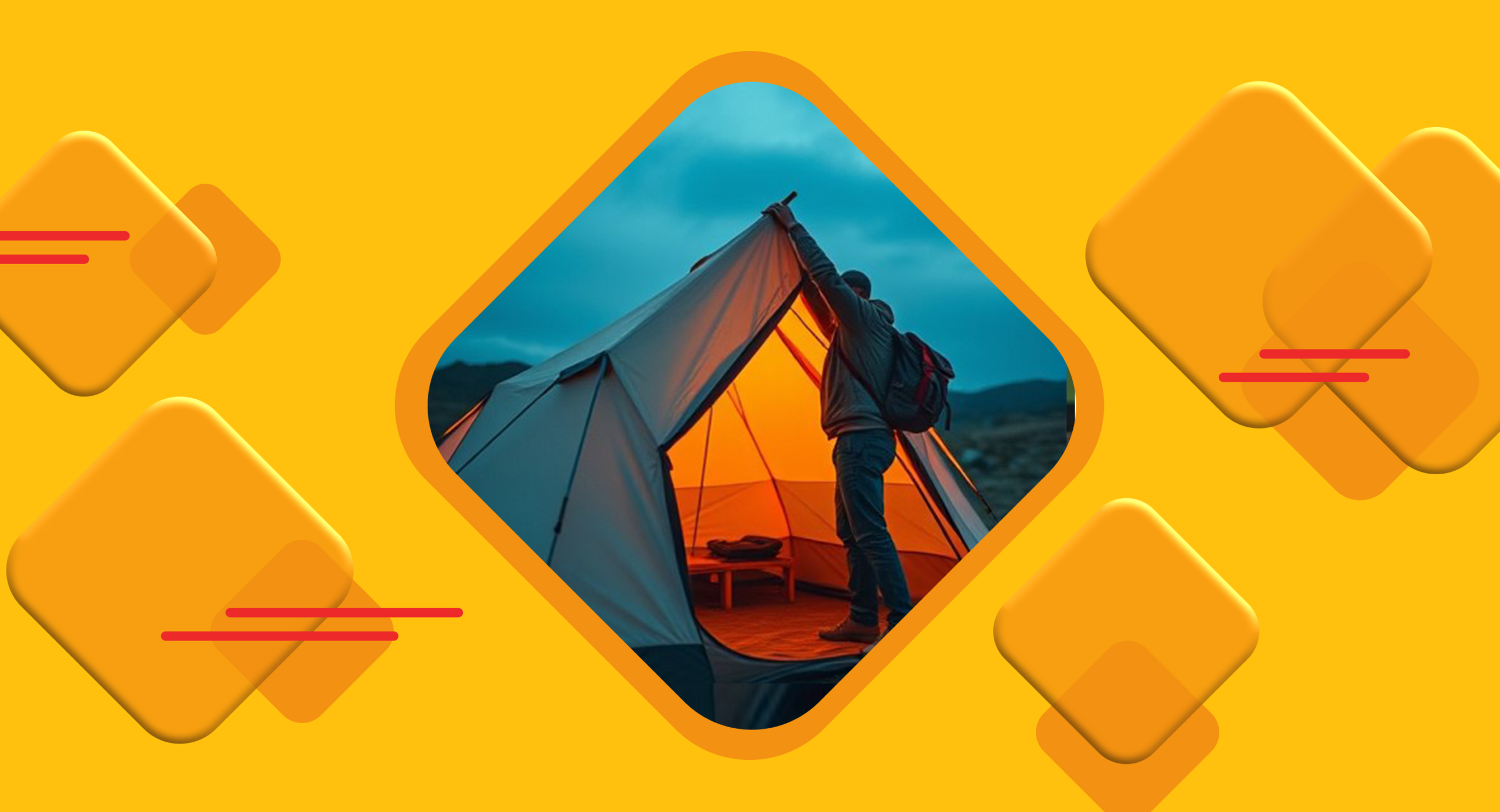 اهمیت زمان‌بندی در باز و بستن چادر مسافرتی