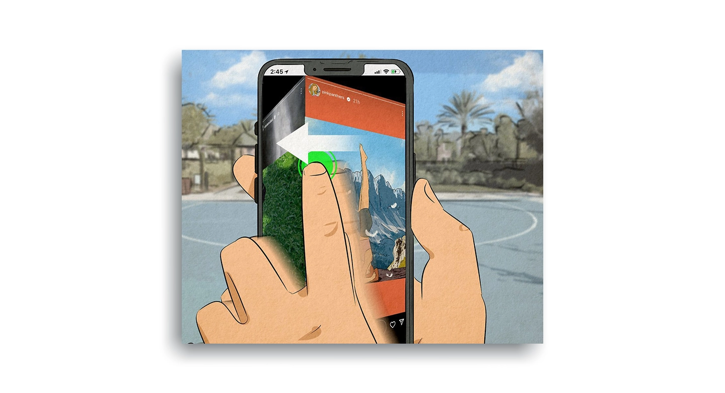 تکنیک «نیمه سوایپ»؛ نگاهی سریع و پنهان به استوری اینستاگرام