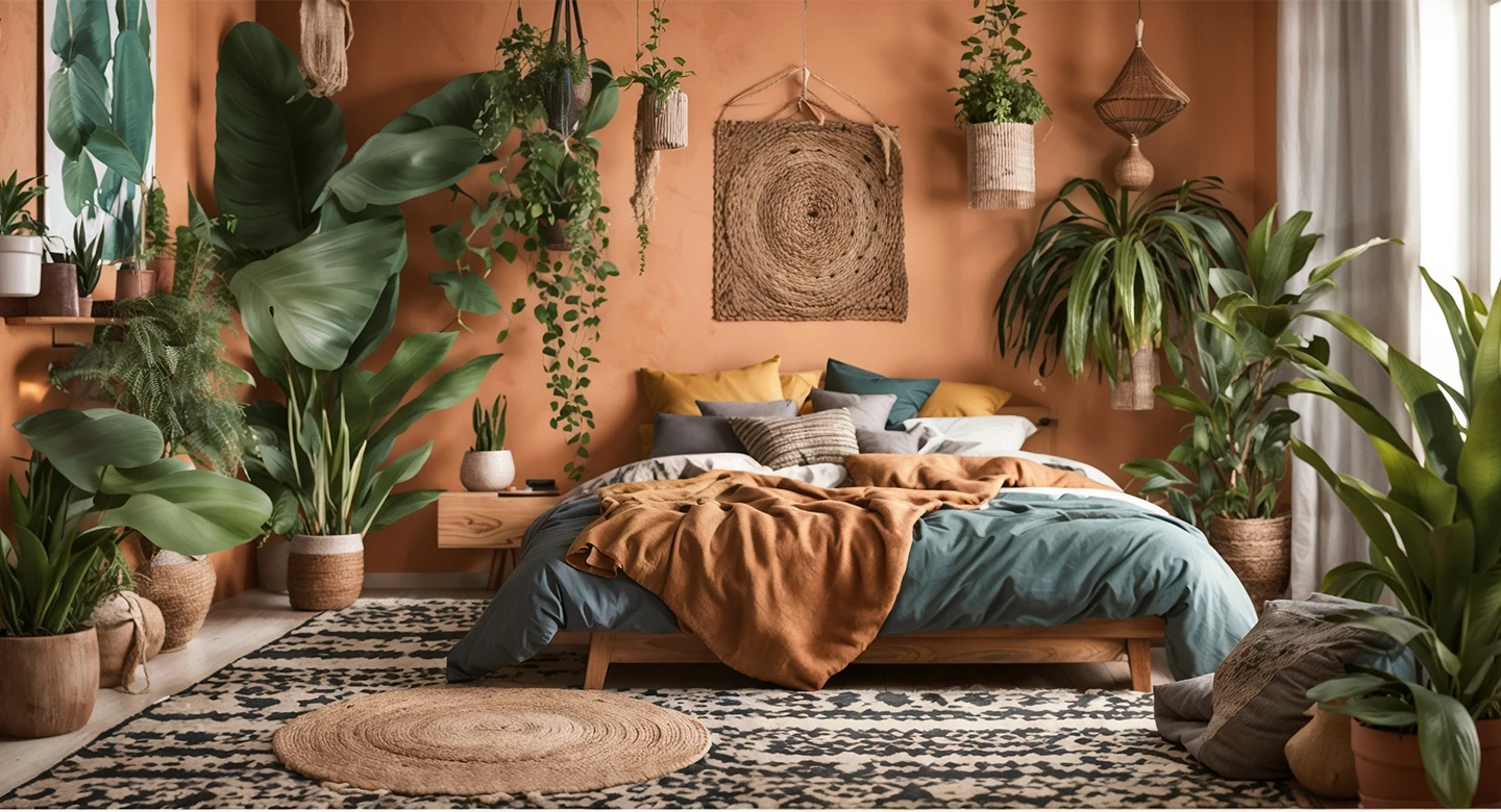 ۱۷. با اضافه کردن گیاهان، به فضا زندگی و طراوت ببخشید