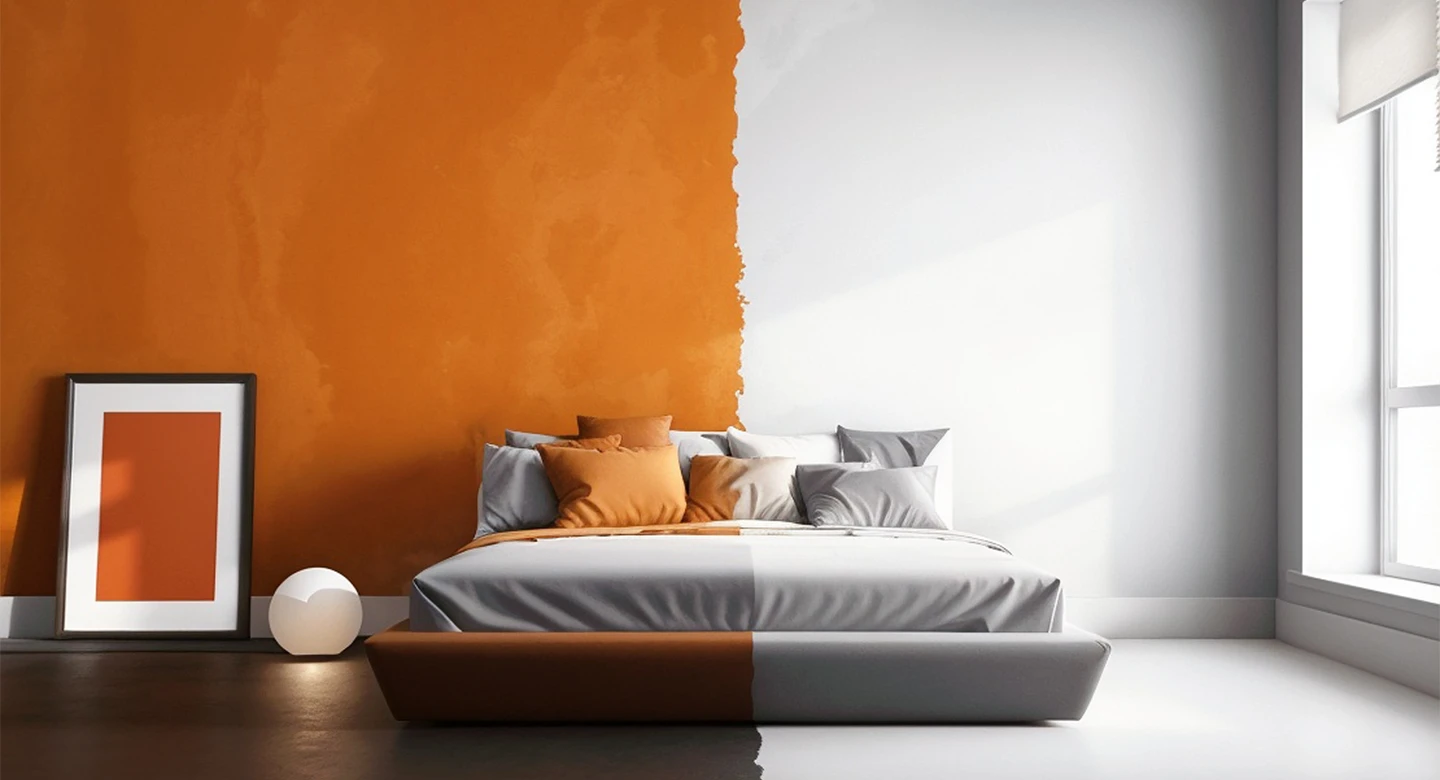 ۶. ترکیب رنگ‌ها را با قانون طلایی ۶۰-۳۰-۱۰ به تعادل برسانید