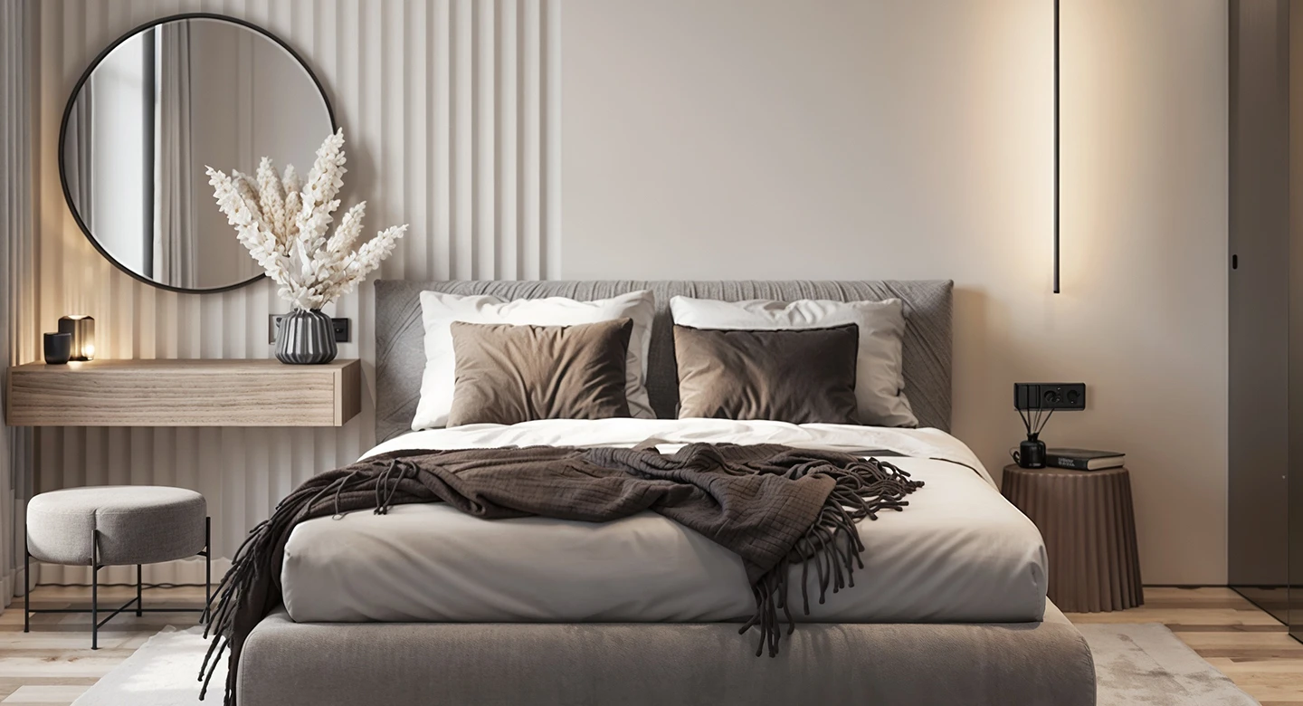 ۹. نظم را در طراحی اتاق خواب به عنوان اصل اساسی در نظر بگیرید