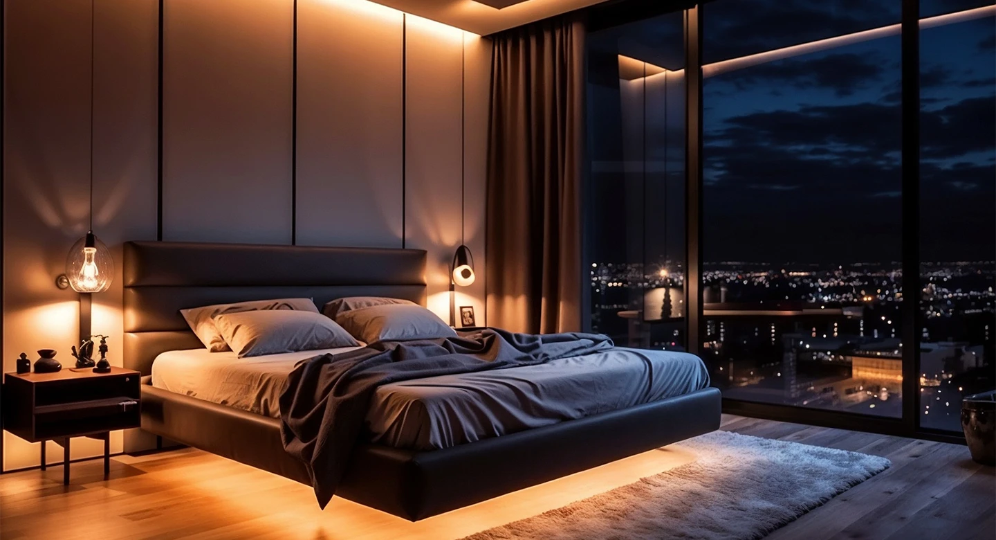 ۸. نورپردازی را به ابزاری برای خلق فضای دلنشین تبدیل کنید