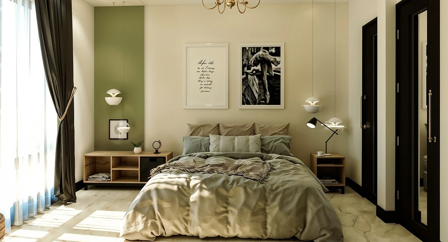 ۴. عناصر کلیدی دکور را مشخص کرده و طراحی را بر اساس آن‌ها شکل دهید