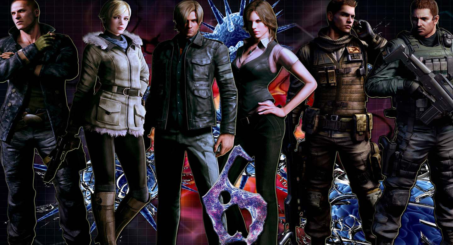 10.  رزیدنت اویل ۶ (Resident Evil 6)