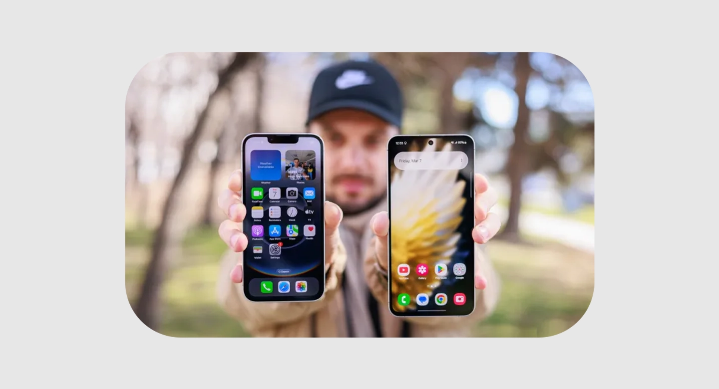 مقایسه نمایشگر آیفون 16e و گلکسی S24 FE؛ تفاوت میان سنت اپل و نوآوری سامسونگ