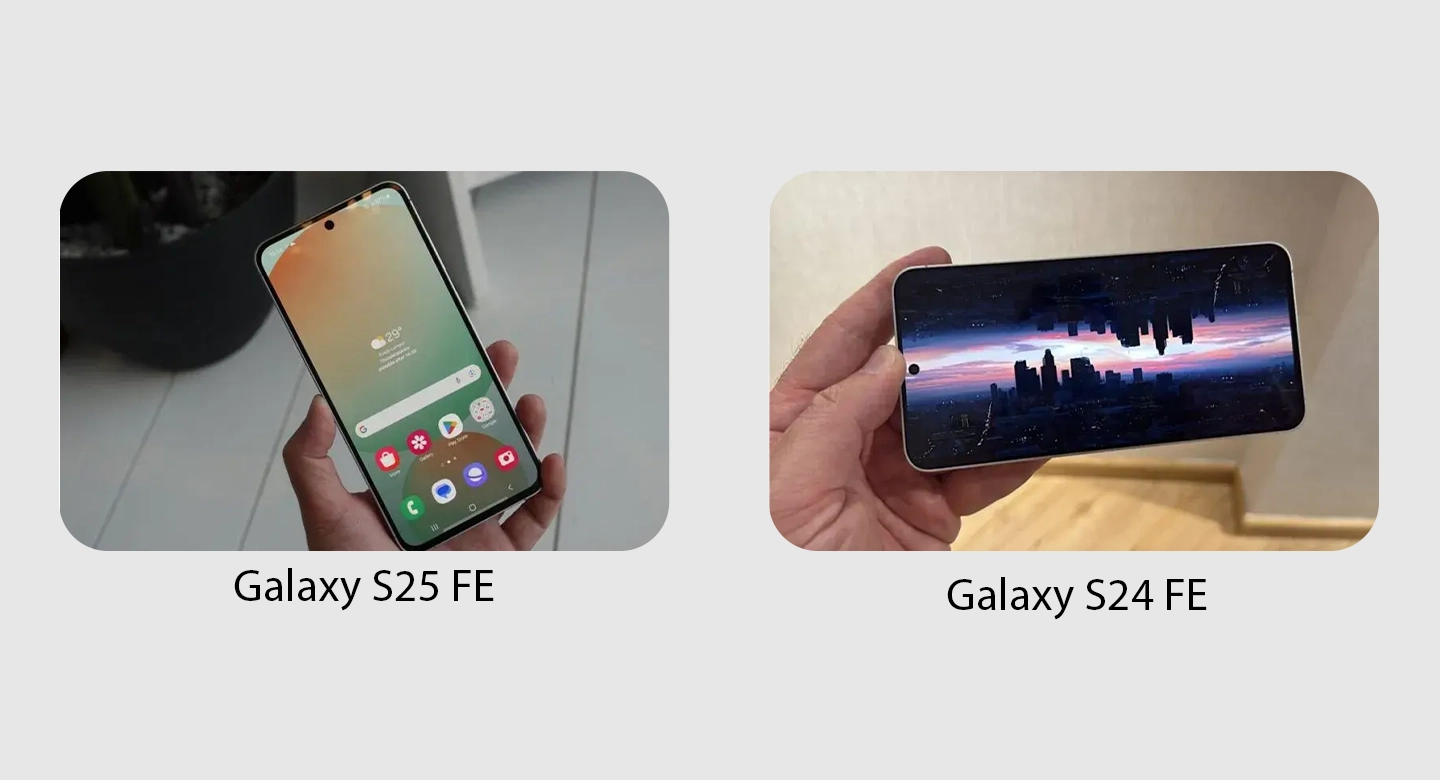 کیفیت نمایشگر گلکسی S25 FE و S24 FE؛ جزئیات کوچک، تجربه بزرگ
