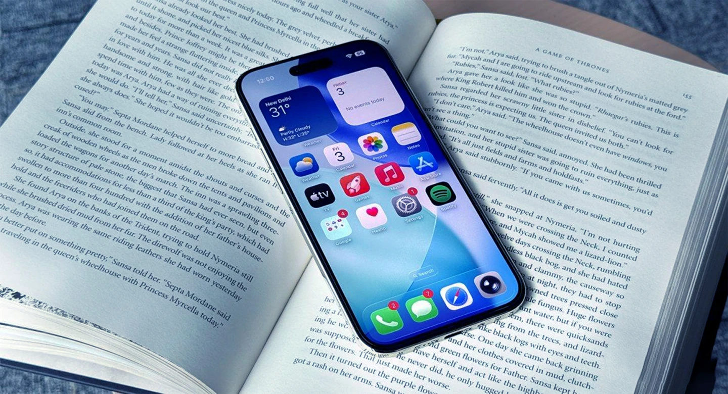 نمایشگر آیفون ایر؛ تجربه‌ای روان و با رنگ‌های طبیعی